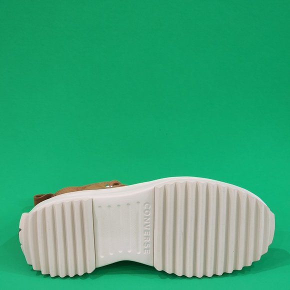 Converse Run Star Hike Hi Wheat Nubuck Leather Platform Sneakers 171666C NWT - Picture 4 of 6